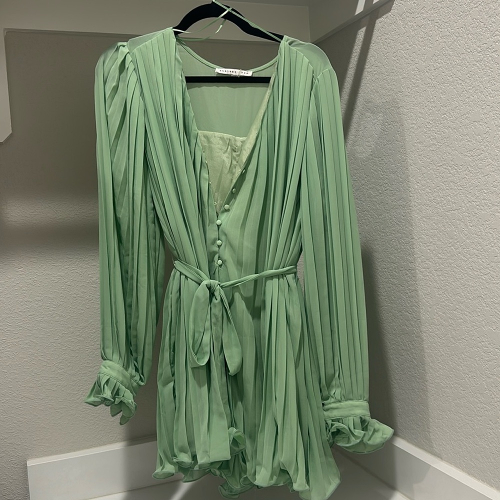 Green Long Sleeve Dress from Vici